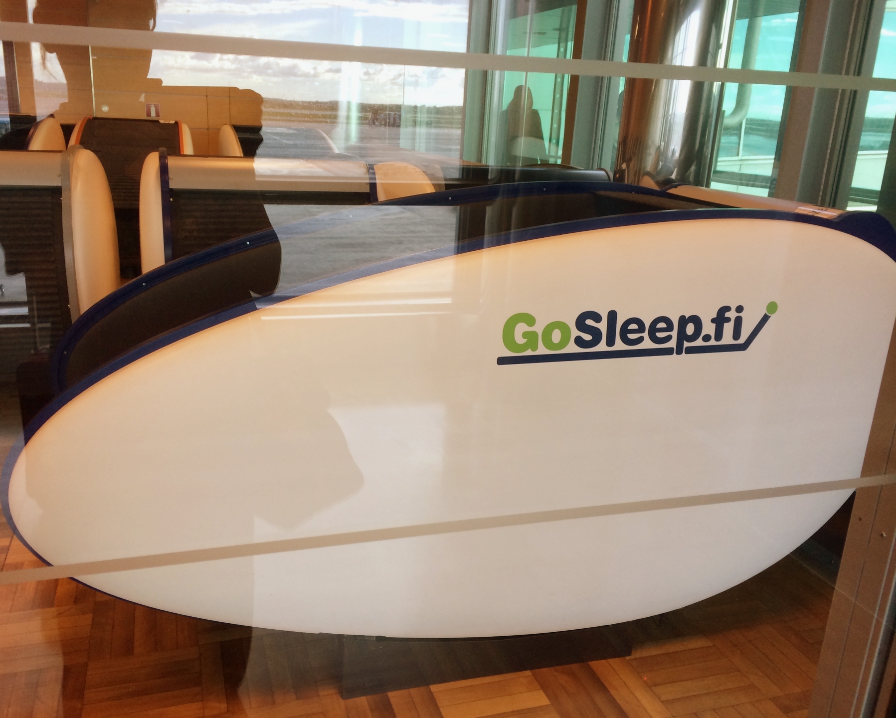 Helsinki Airport Sleeping Capsules