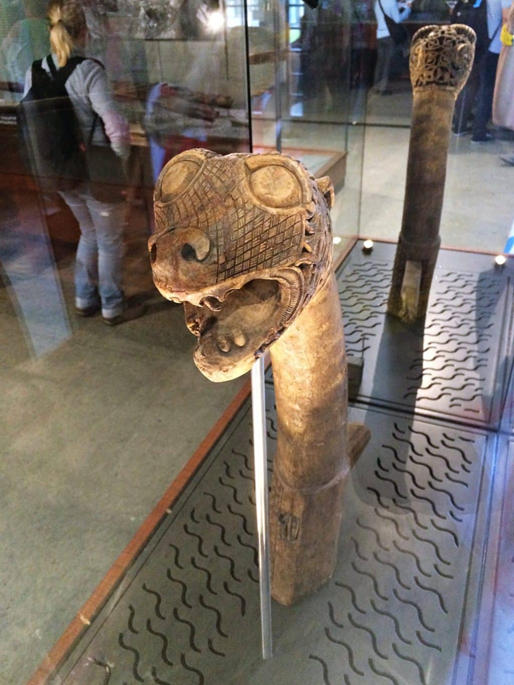 Viking Ship Museum Animal head