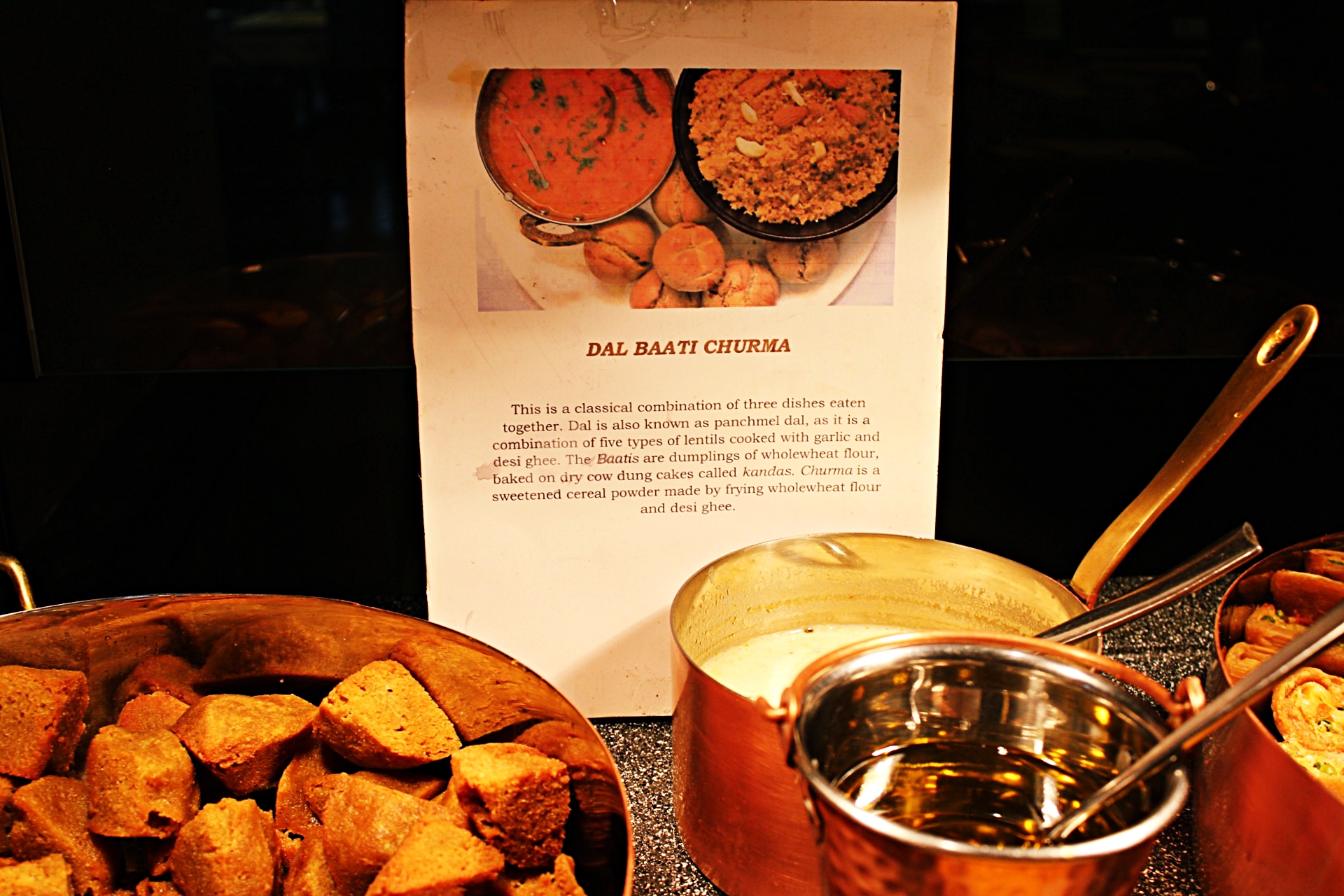 Dal Bati Churma Marriott Indore
