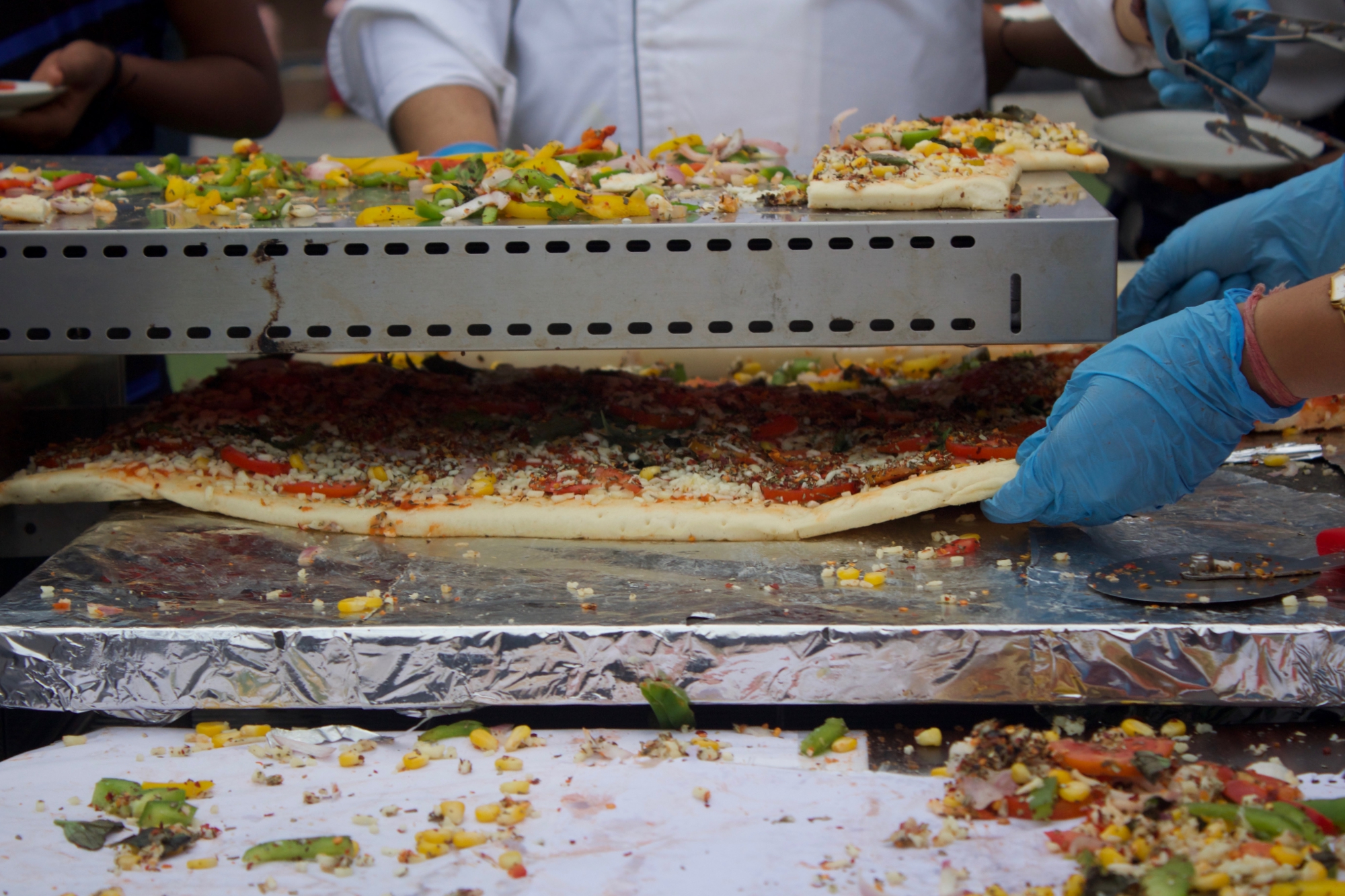 Baking Indore's Longest Pizza