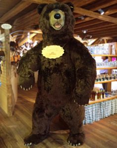 Bear inside Cockoo Factory