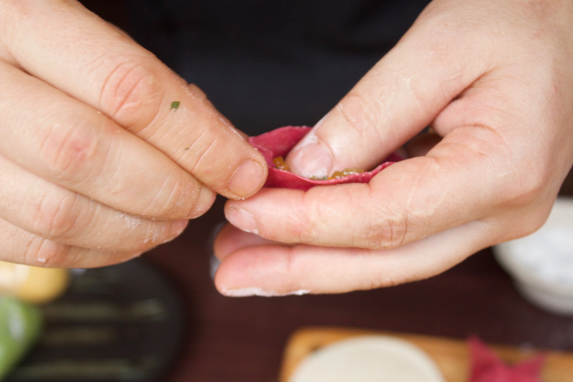 Marriott Dimsum Class Dimsum Sealing