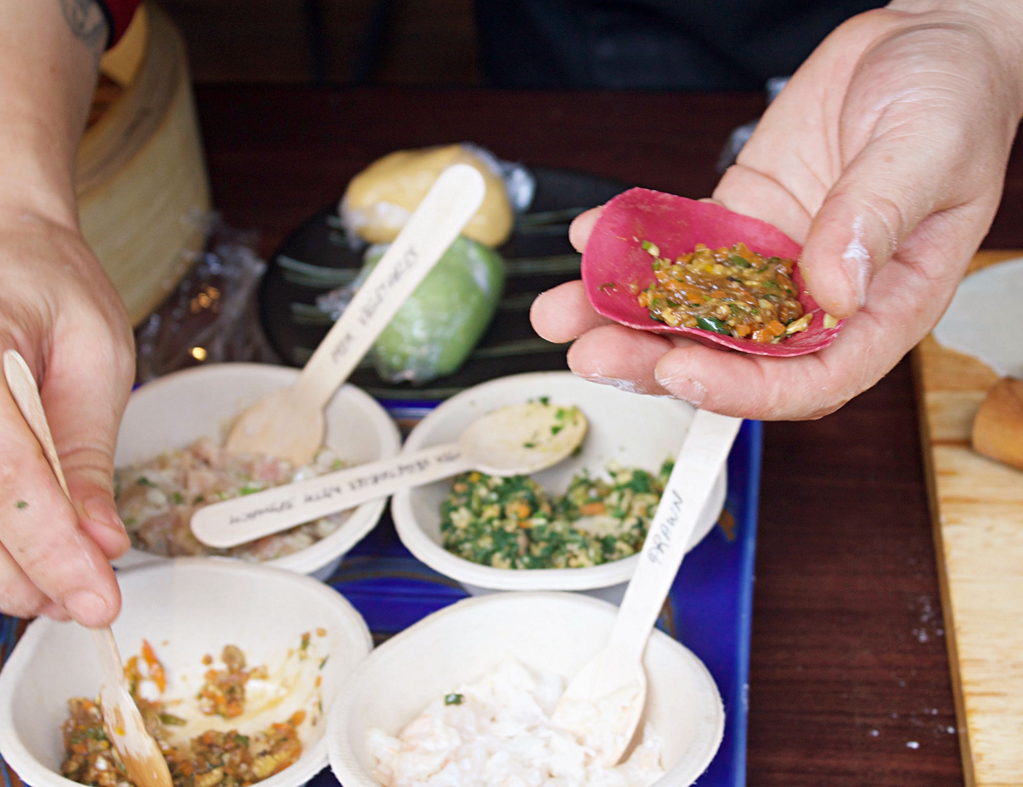 Marriott Dimsum Class Flatened Dough
