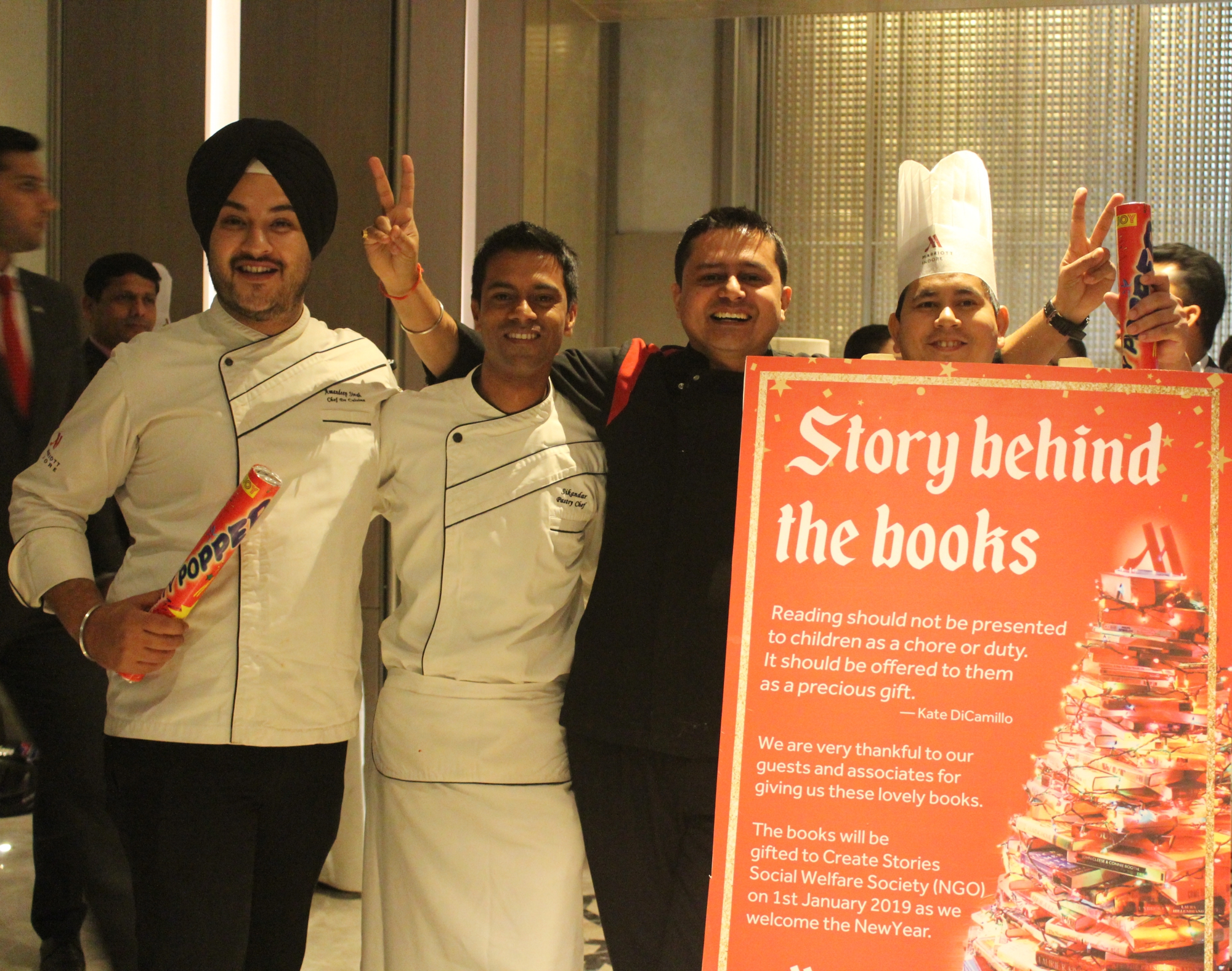 Indore Marriott Pastry Chefs