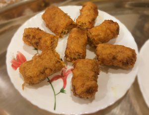 Shahi Chicken Cheese Rolls at the Bohri Kitchen