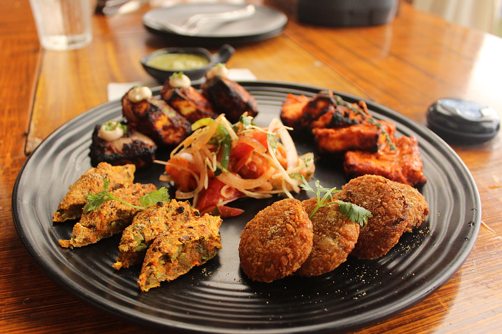 Kebab Platter The Monroe Cafe