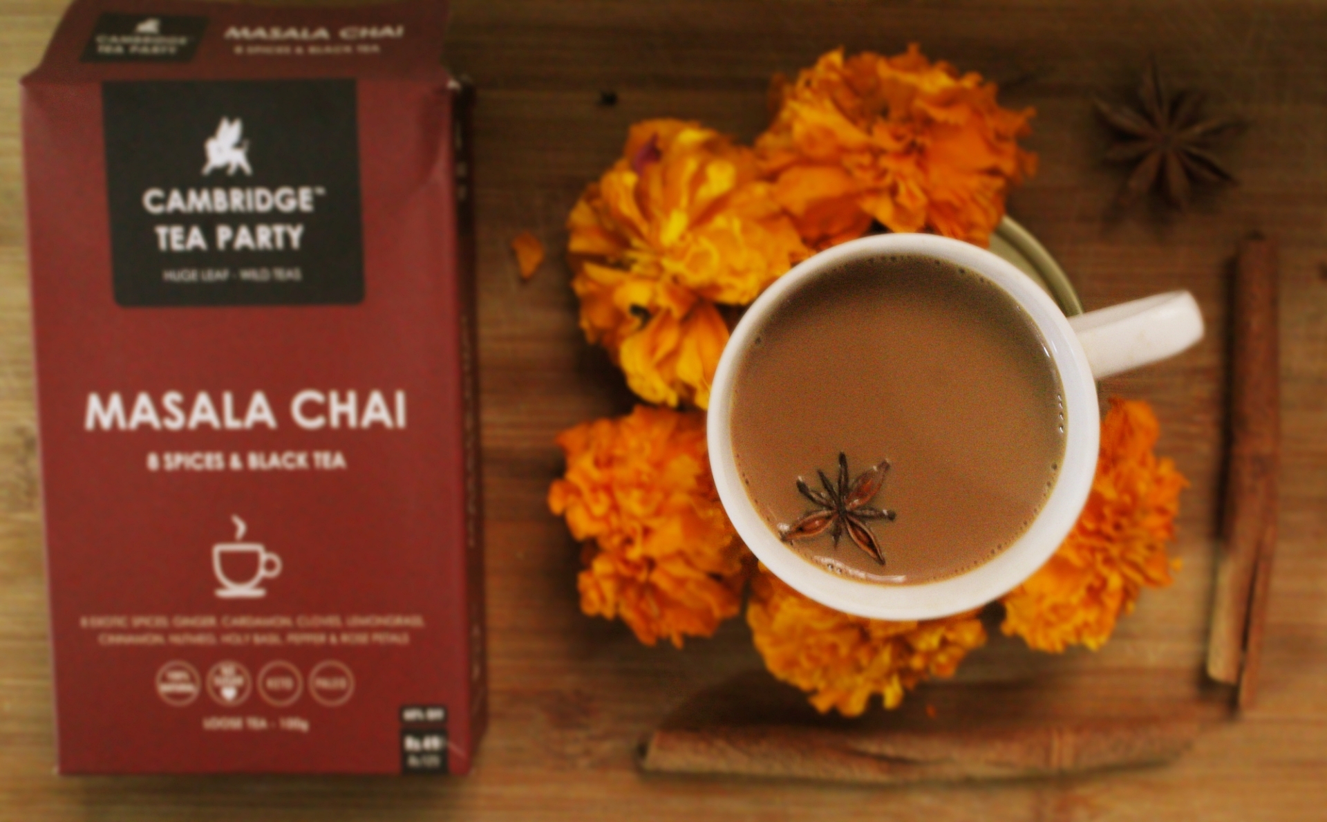 Cambridge Tea Party 8 Spices Masala Chai