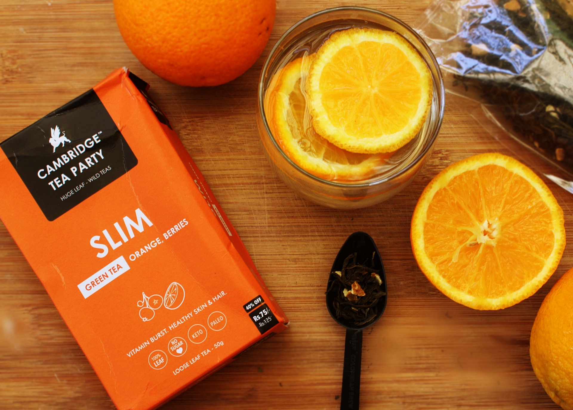 Cambridge Tea Party Orange and Berries