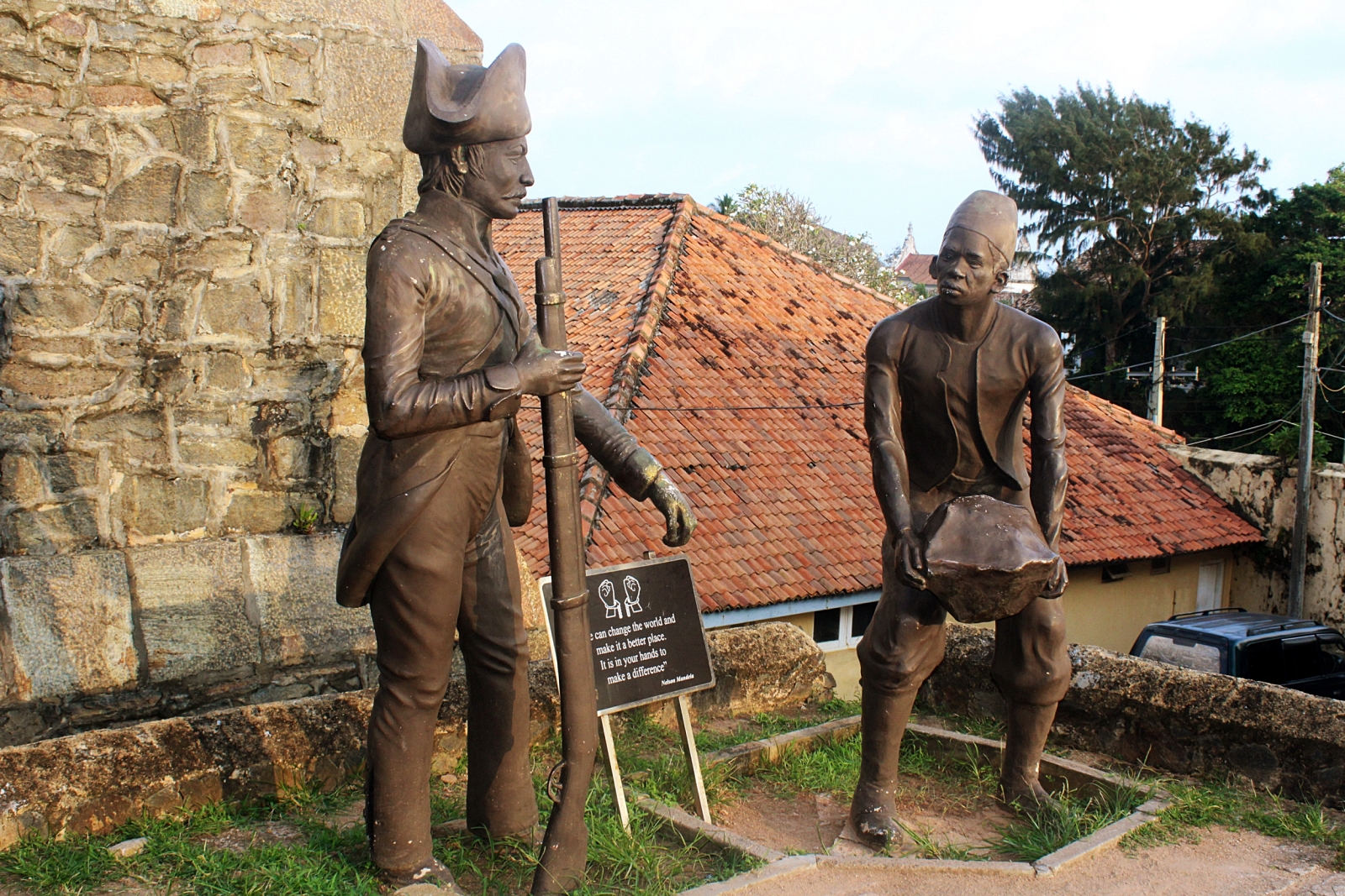 Galle Fort Soldiers