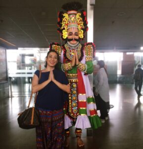 Veidehi Gite Mangalore Airport