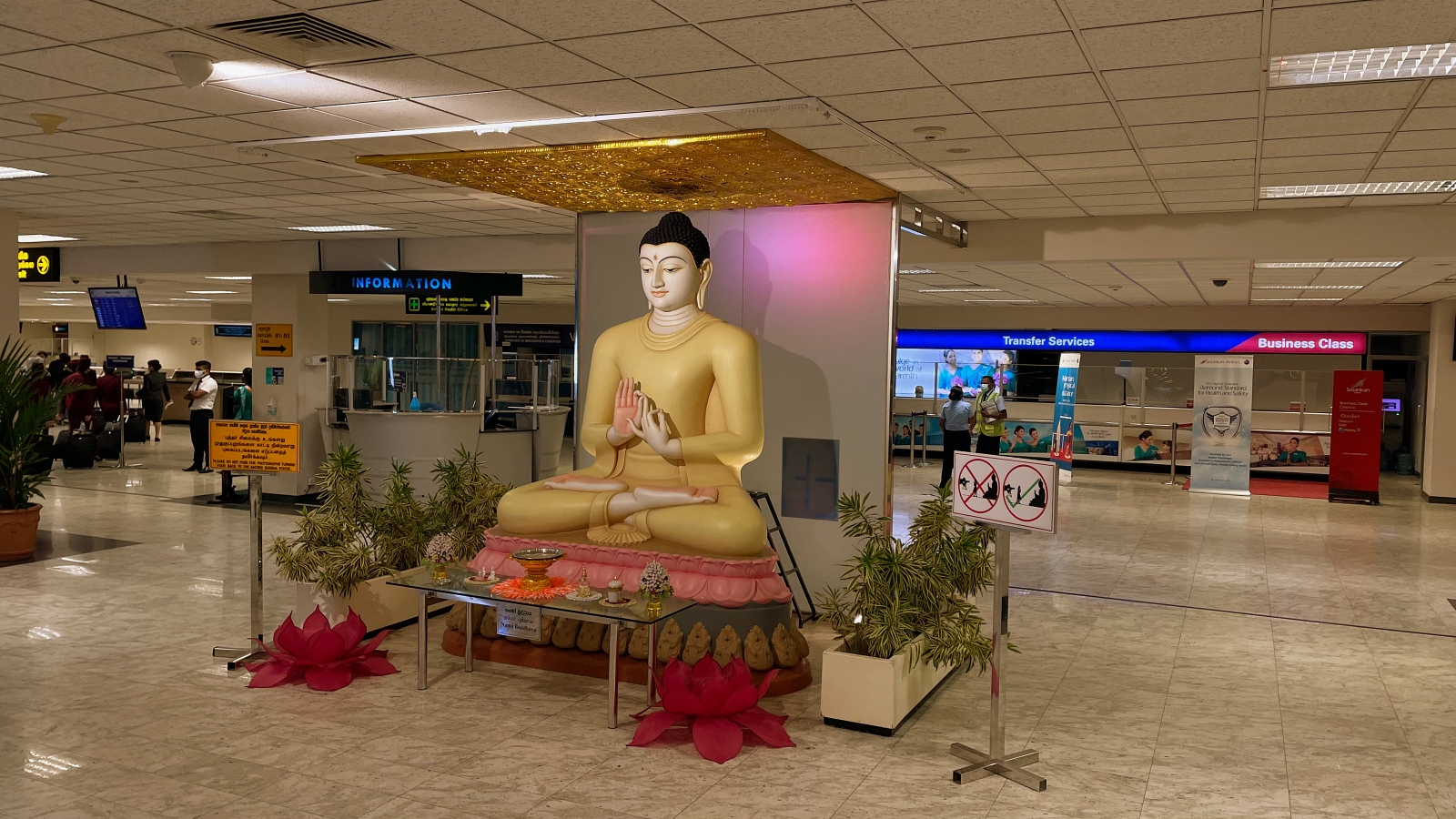 Colombo Airport Buddha
