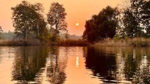 Eco Luxury Boat Ride Sunset