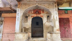 Gangapol street in Jaipur