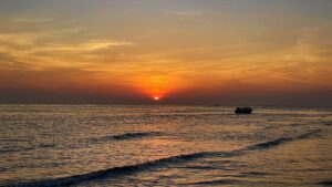 White Sands Bay Sunset