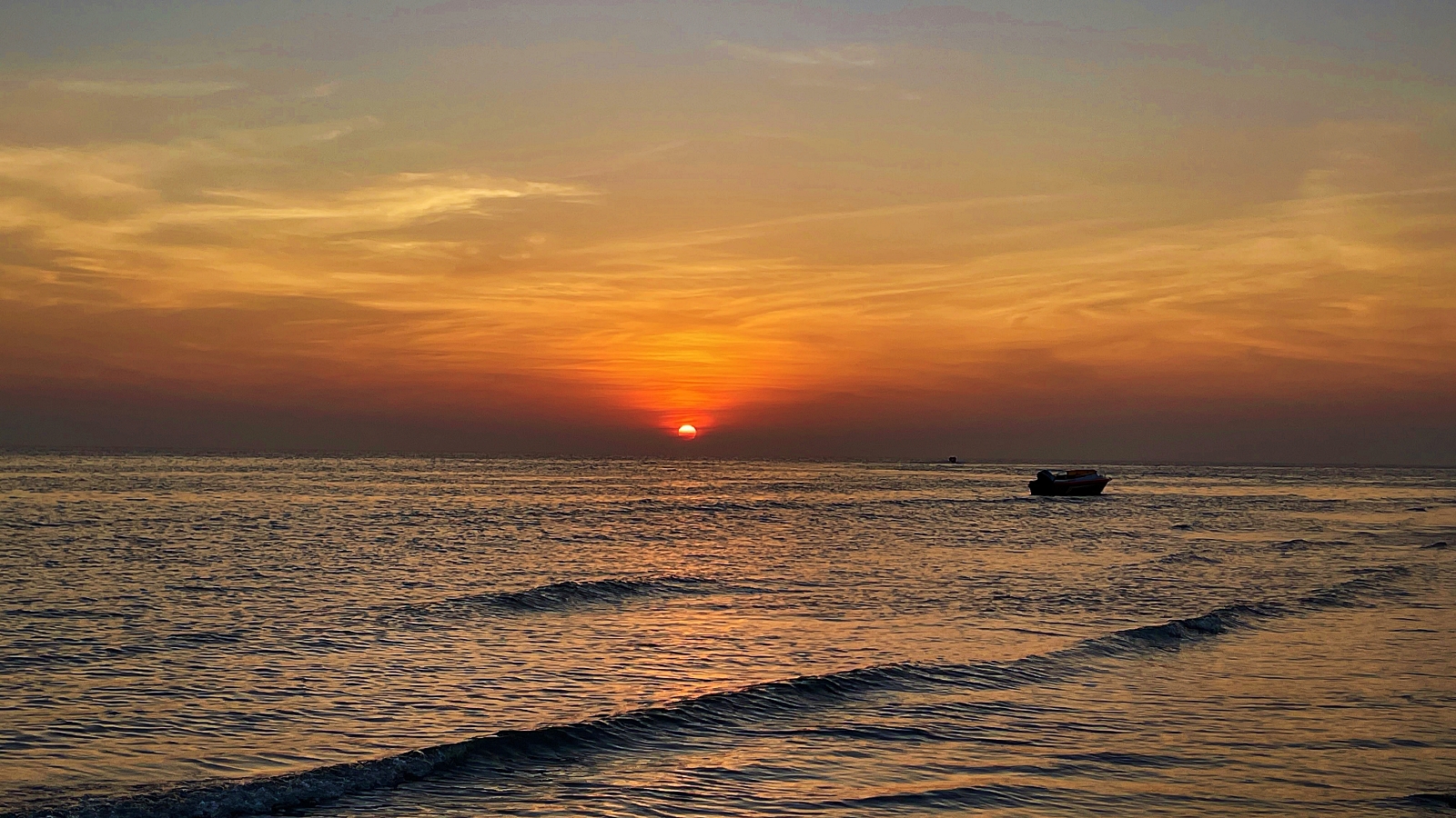 White Sands Bay Sunset